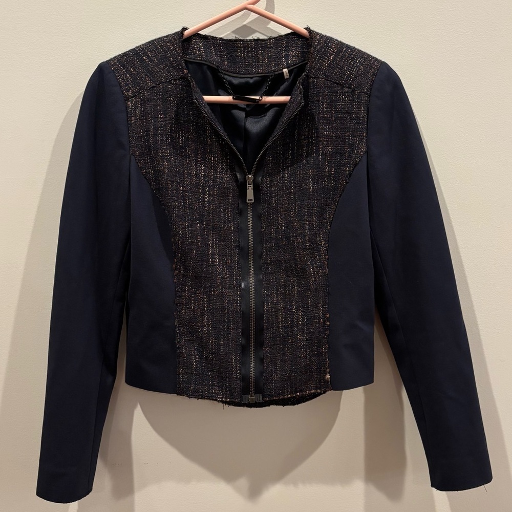 Elie Tahari Tweed Blazer